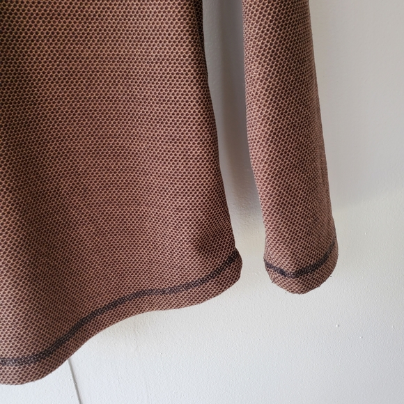 Powder River Full Zip Jacket Youth L Brown - Picture 10 of 12